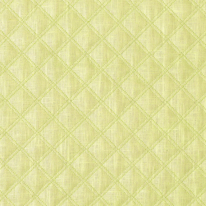 Schumacher THAYER MATELASSÃ‰ LINEN PEAR  | Atlanta Fabrics