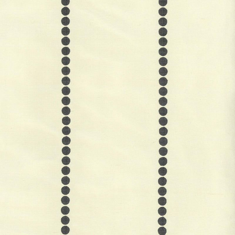 SCHUMACHER Gabrielle EmbroideryÂ  GRAPHITE FABRIC | Atlanta Fabrics