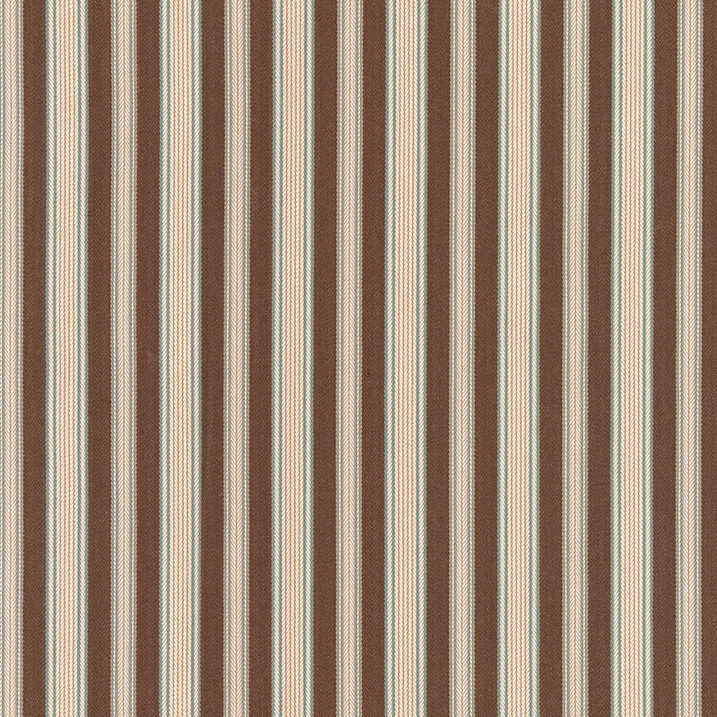 Schumacher BROOK STRIPE BARK Fabric | Atlanta Fabrics