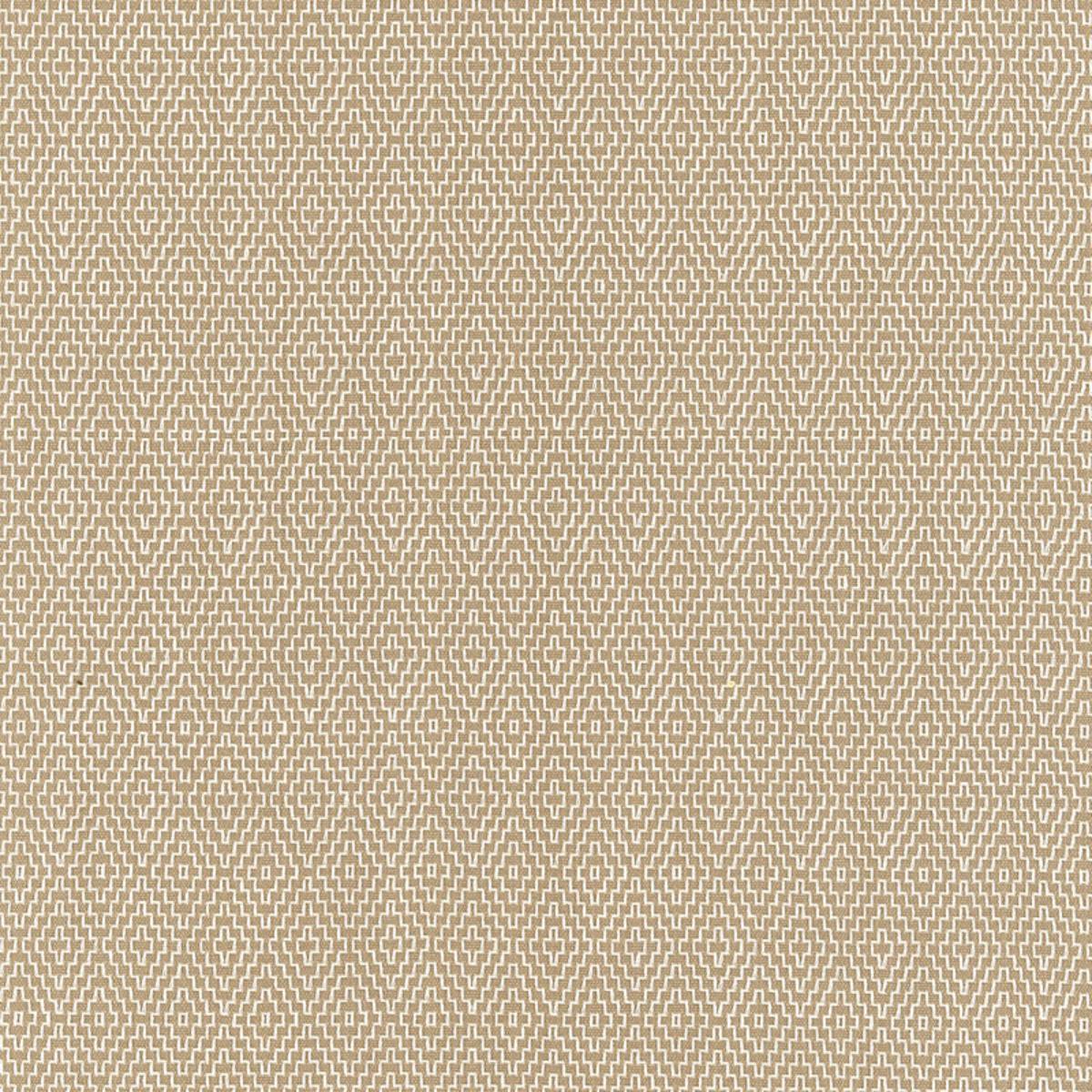 SCHUMACHER HAMPTON COURT DIAMOND FLAX FABRIC | Atlanta Fabrics