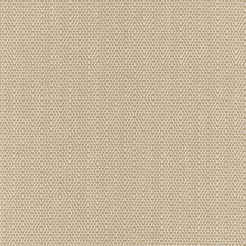 SCHUMACHER HAMPTON COURT DIAMOND FLAX FABRIC | Atlanta Fabrics