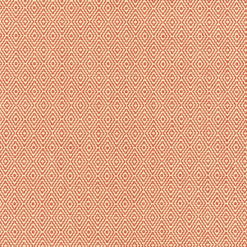 SCHUMACHER HAMPTON COURT DIAMOND BRICK FABRIC | Atlanta Fabrics