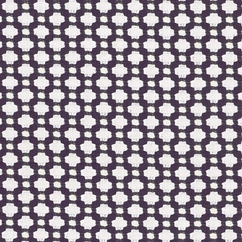 Schumacher Betwixt Charcoal/ecru  | Atlanta Fabrics