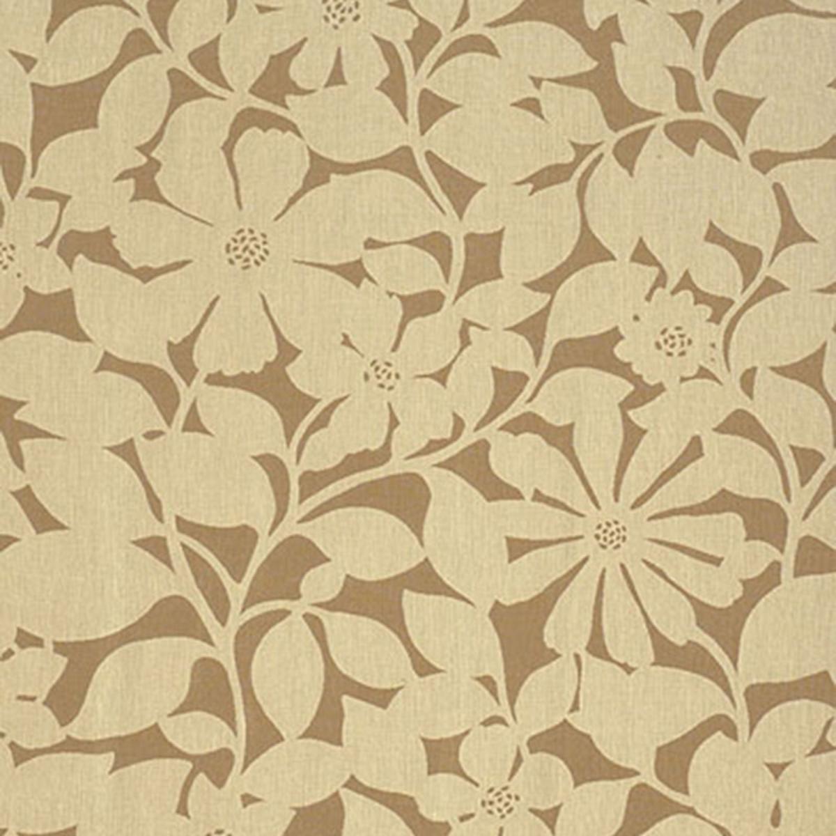 SCHUMACHER BORA BORA TEAK FABRIC | Atlanta Fabrics