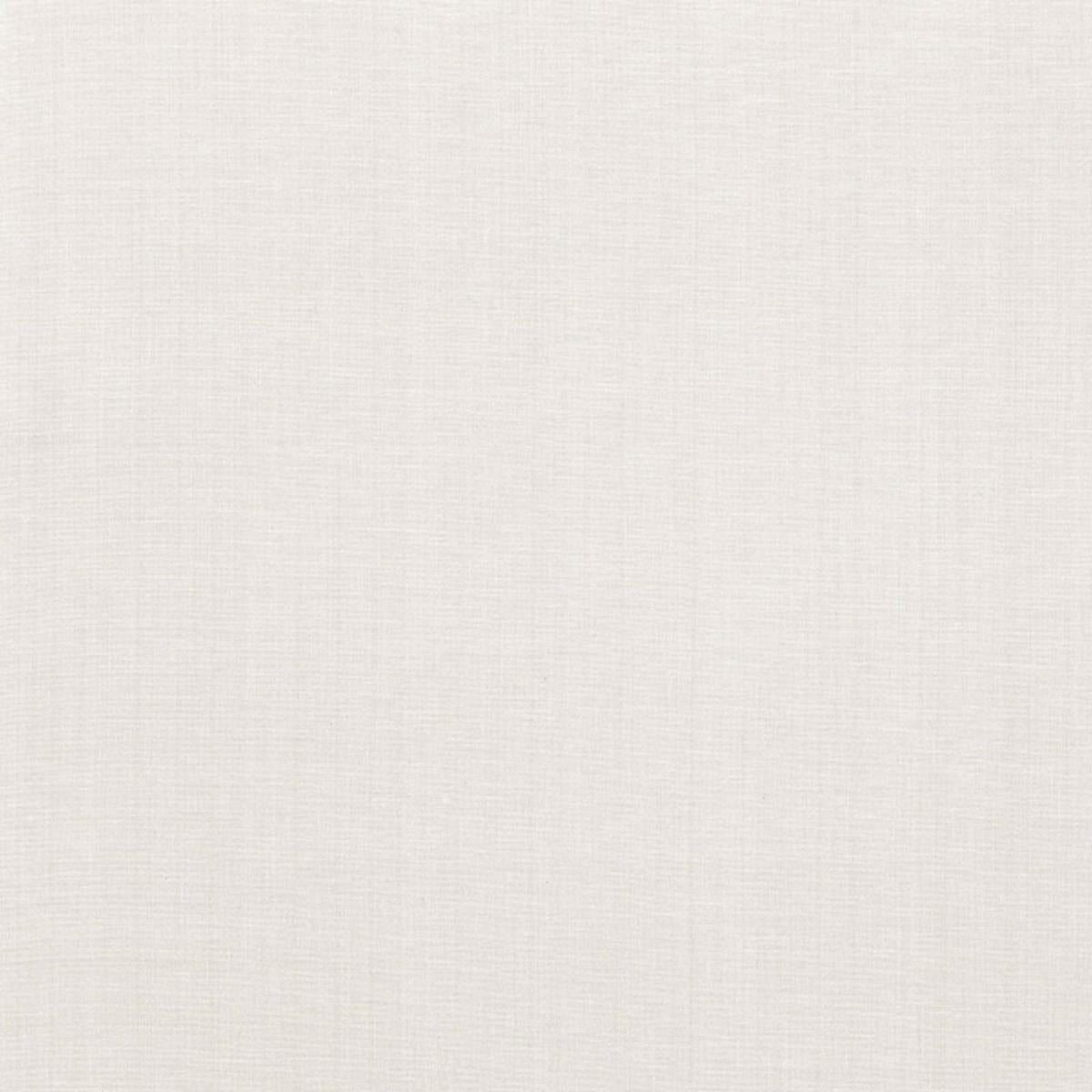 SCHUMACHER AVERY COTTON PLAIN WHITE FABRIC | Atlanta Fabrics