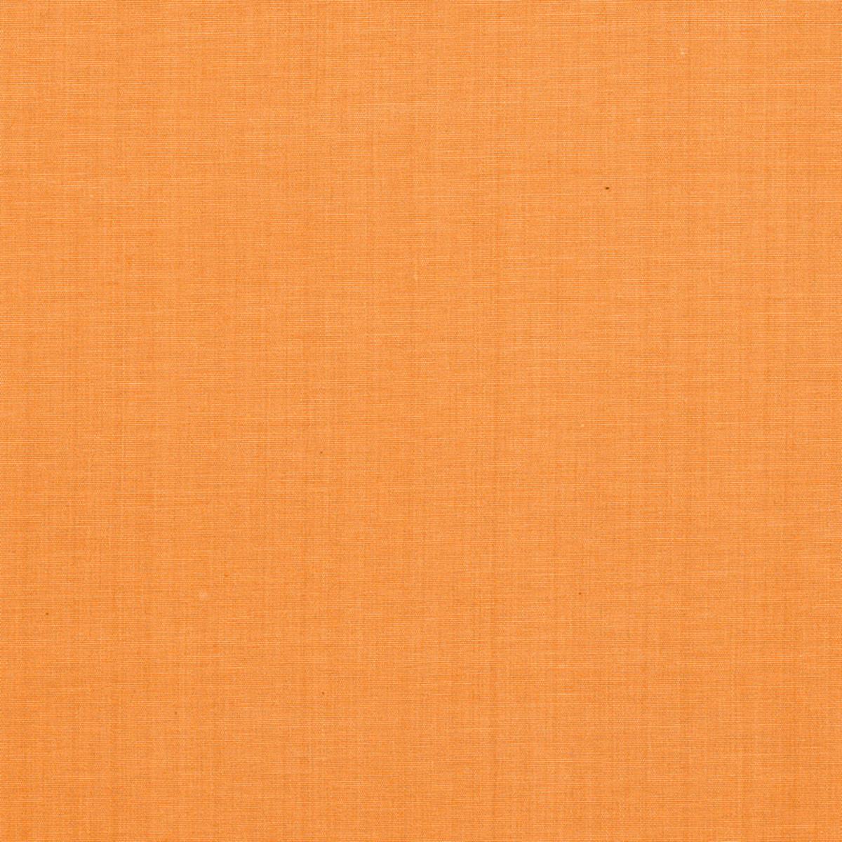SCHUMACHER AVERY COTTON PLAIN PUMPKIN FABRIC | Atlanta Fabrics