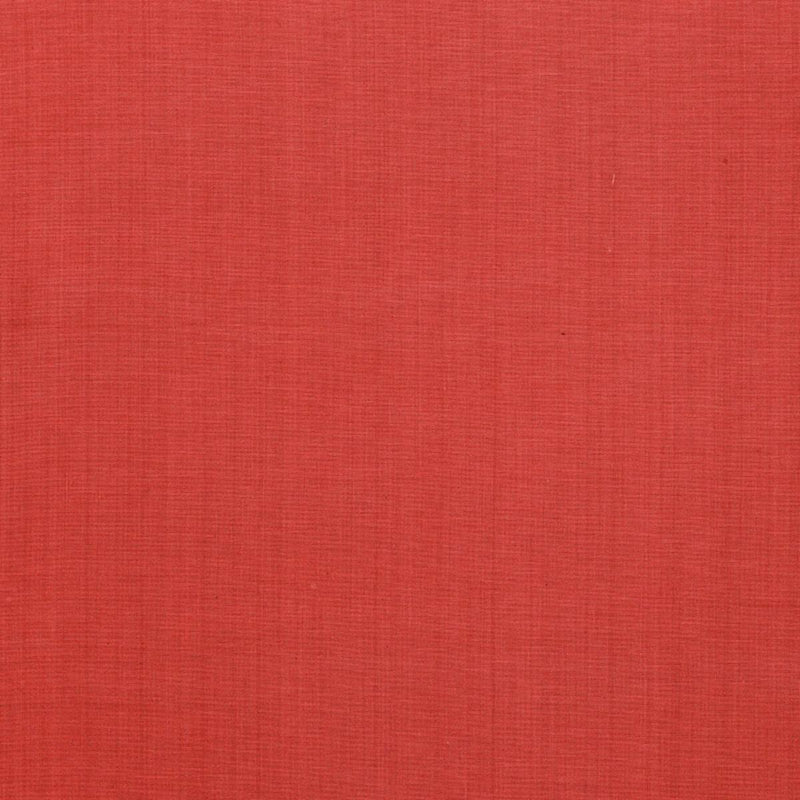 SCHUMACHER AVERY COTTON PLAIN RED FABRIC | Atlanta Fabrics