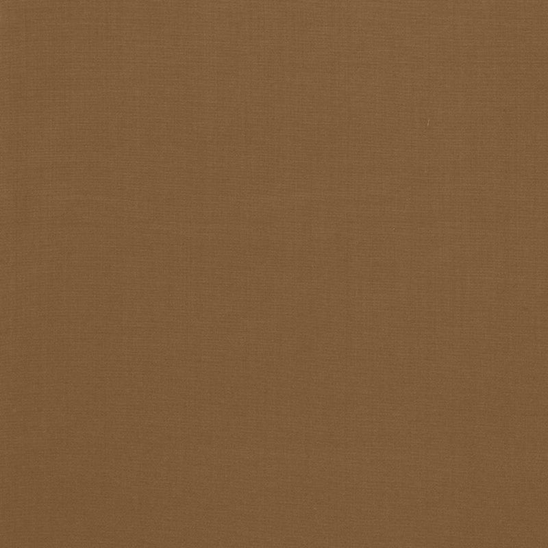SCHUMACHER AVERY COTTON PLAIN MOCHA FABRIC | Atlanta Fabrics
