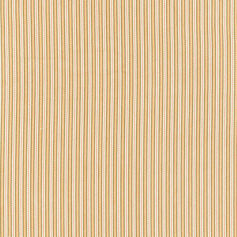 Schumacher BAKER COTTON STRIPE IVORY/ROSE/SAGE  | Atlanta Fabrics