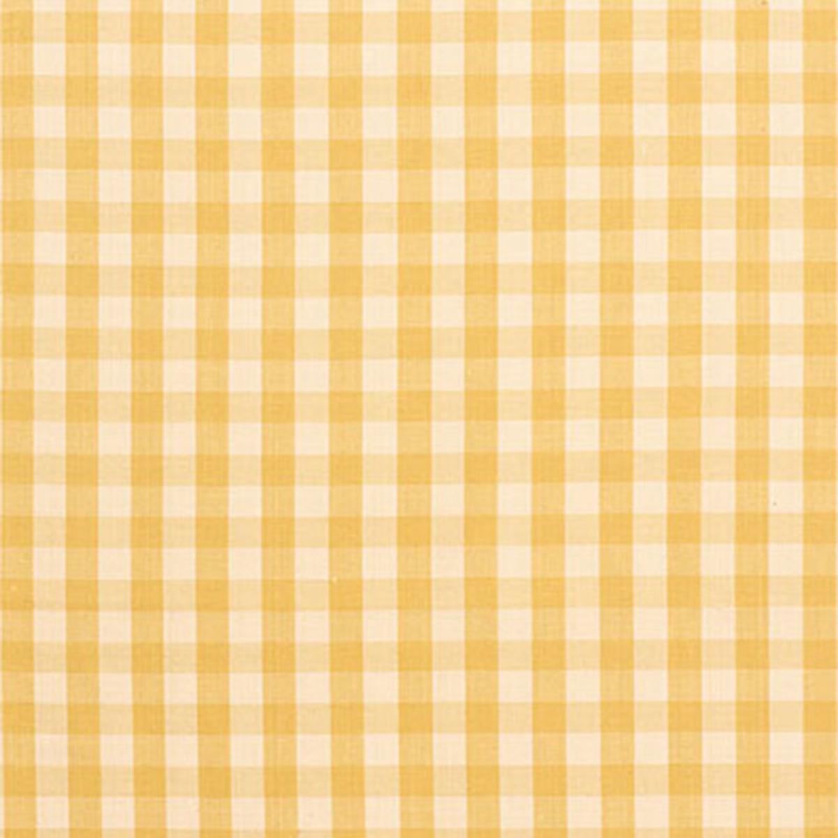 SCHUMACHER ELTON COTTON CHECK STRAW FABRIC | Atlanta Fabrics