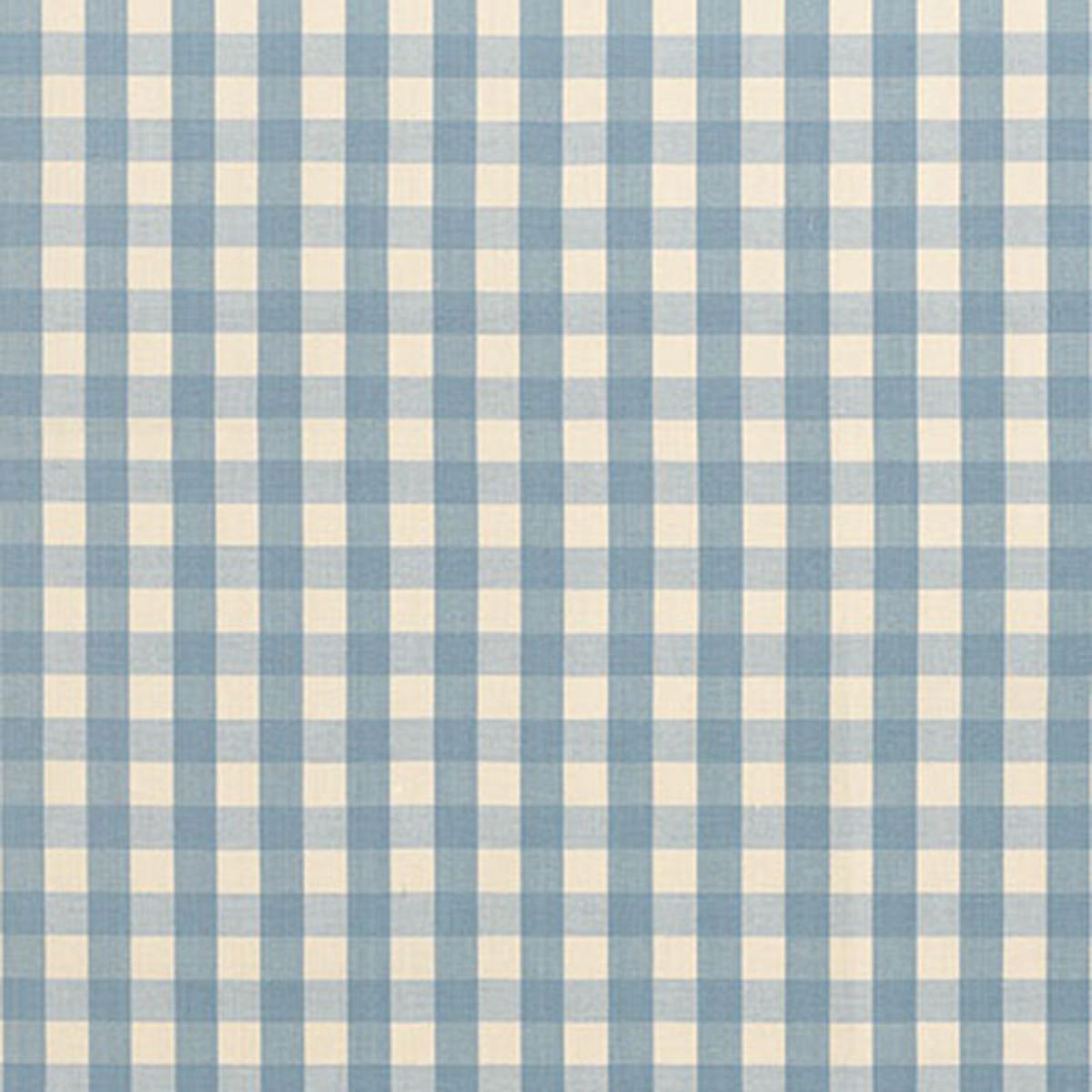 SCHUMACHER ELTON COTTON CHECK CHAMBRAY FABRIC | Atlanta Fabrics