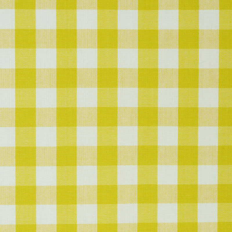 ELTON COTTON CHECK YELLOW