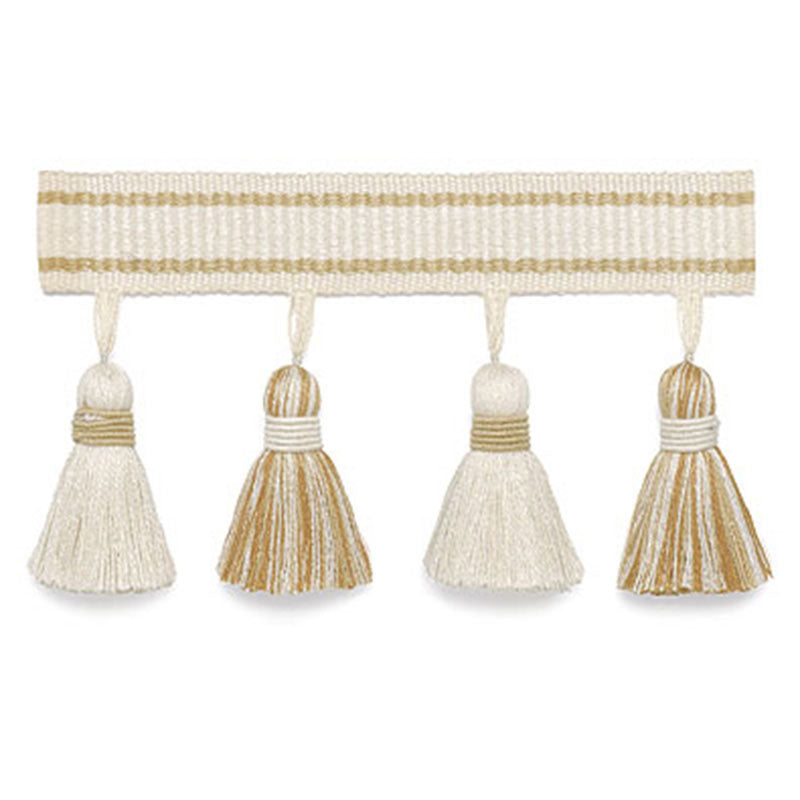 Schumacher MERIDA TASSEL FRINGE SAND Trim | Atlanta Fabrics