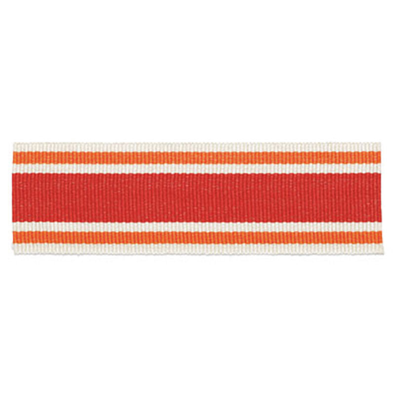Schumacher CABANA BRAID CORAL Trim | Atlanta Fabrics