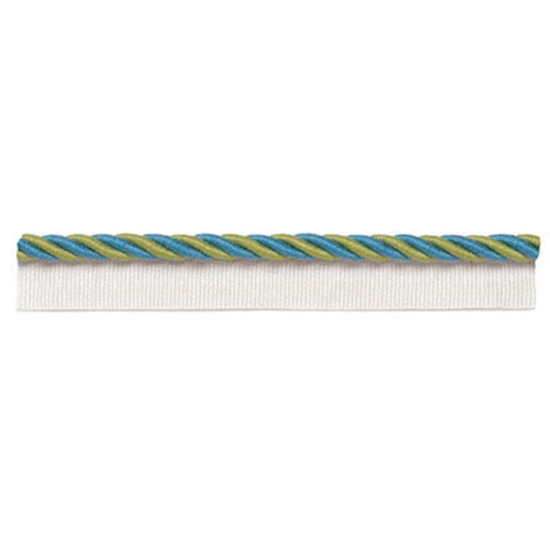 Schumacher CAPRI LIPCORD LAGOON Trim | Atlanta Fabrics