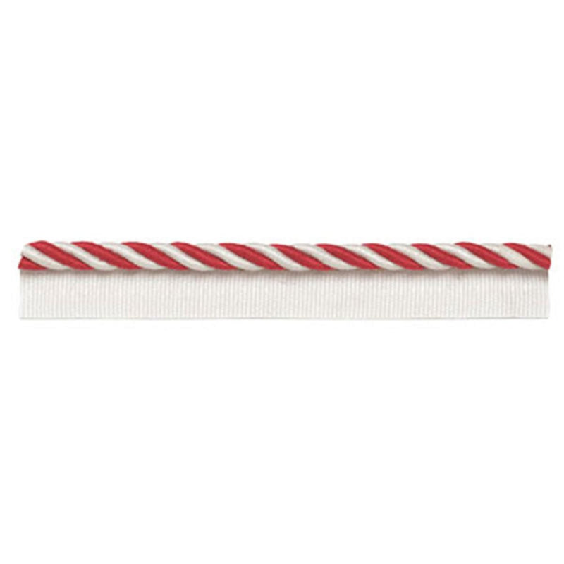 Schumacher CAPRI LIPCORD CORAL Trim | Atlanta Fabrics