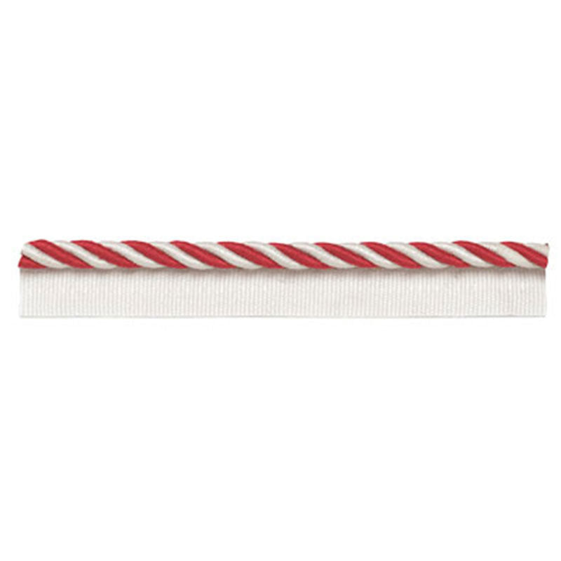 Schumacher CAPRI LIPCORD CORAL Trim | Atlanta Fabrics