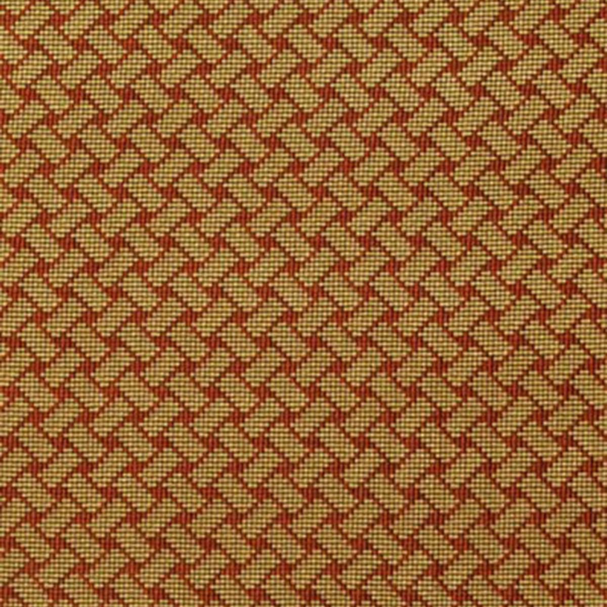 SCHUMACHER BRISTOL WEAVE EPINGLE POMEGRANATE FABRIC | Atlanta Fabrics