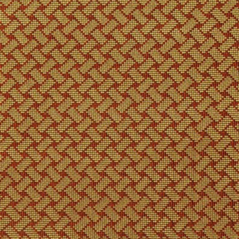 SCHUMACHER BRISTOL WEAVE EPINGLE POMEGRANATE FABRIC | Atlanta Fabrics