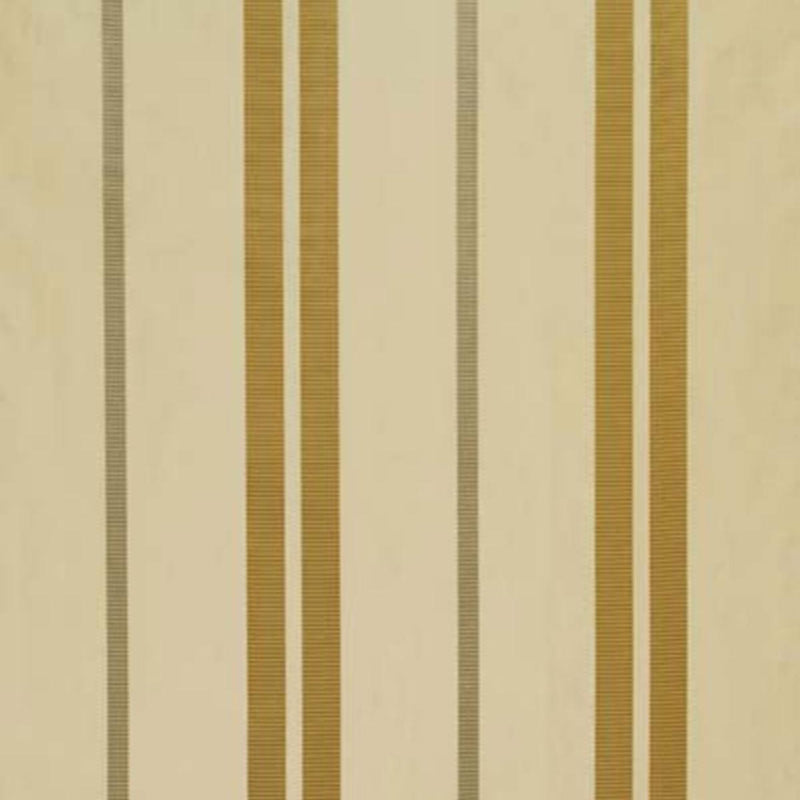 SCHUMACHER DARCY SILK STRIPE TOPAZ FABRIC | Atlanta Fabrics