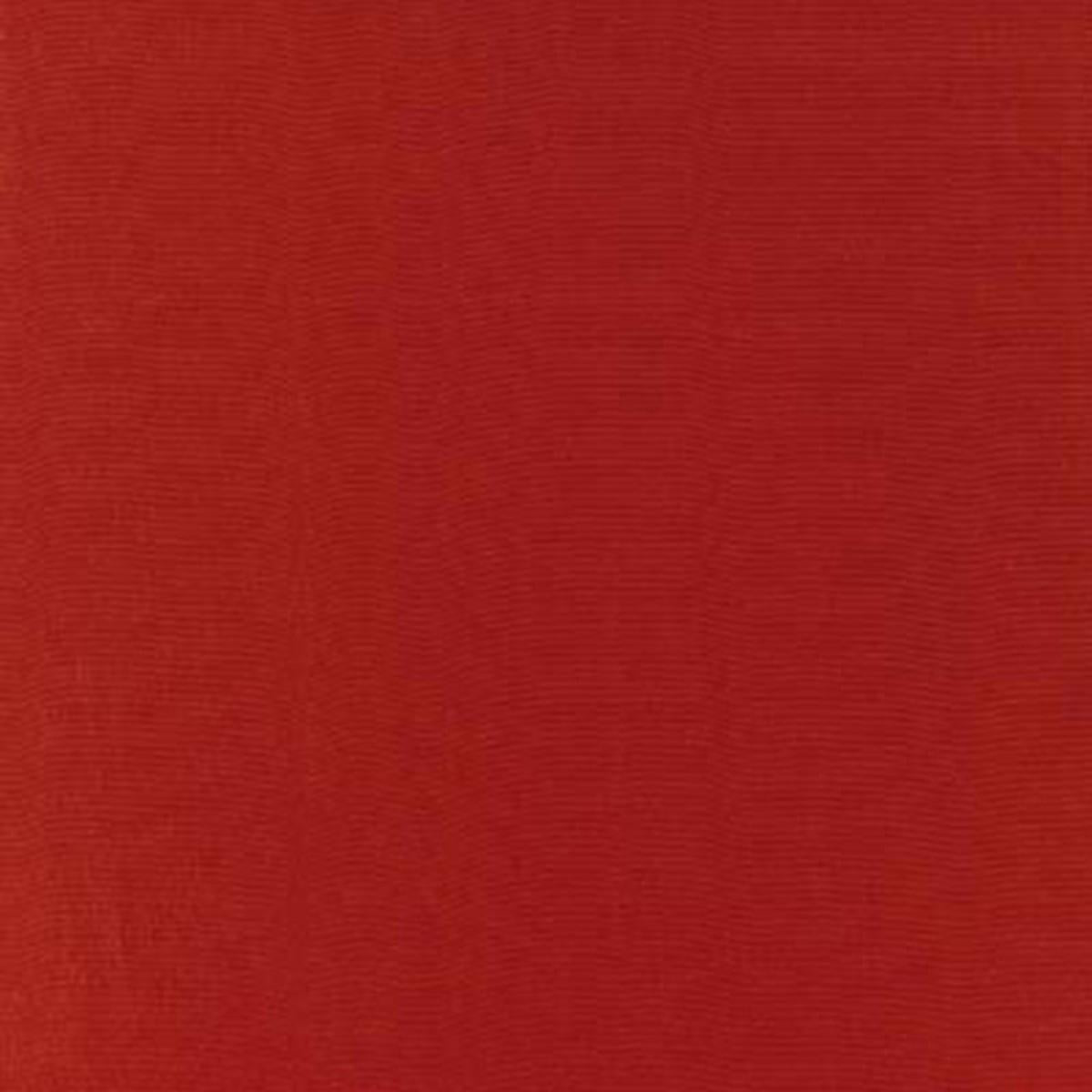 SCHUMACHER BOTTICELLI SILK TAFFETA ORIENTAL RED FABRIC | Atlanta Fabrics