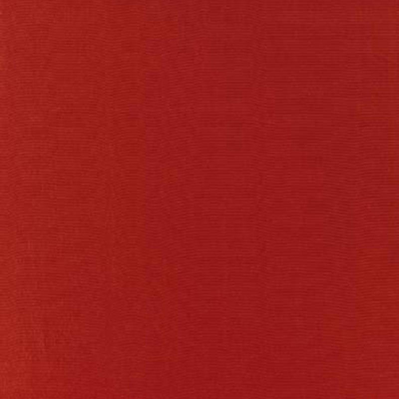 SCHUMACHER BOTTICELLI SILK TAFFETA ORIENTAL RED FABRIC | Atlanta Fabrics