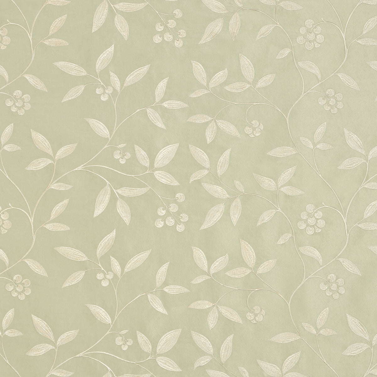 Schumacher Adelaide Embroidery CIEL Fabric | Atlanta Fabrics