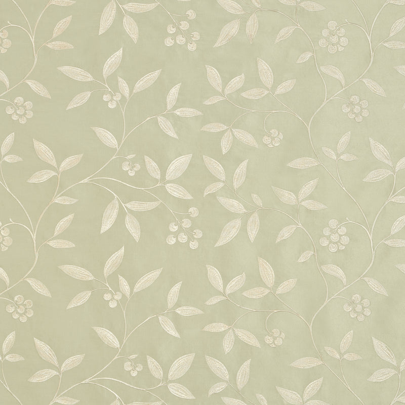 Schumacher Adelaide Embroidery CIEL Fabric | Atlanta Fabrics