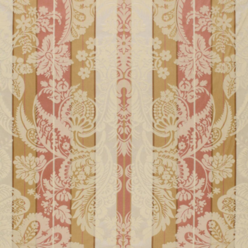 SCHUMACHER SAVANNAH IMBERLINE DAMASK ROSE QUARTZ FABRIC | Atlanta Fabrics