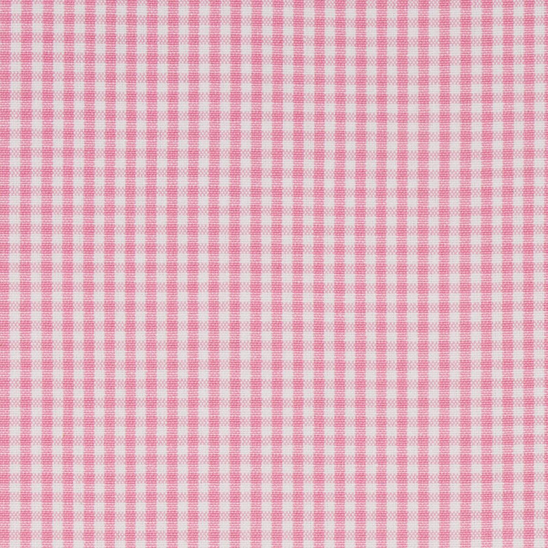 SCHUMACHER BARNET COTTON CHECK BLUSH FABRIC | Atlanta Fabrics