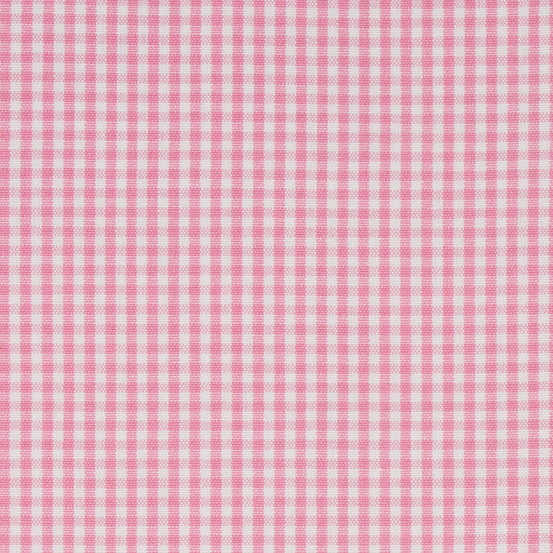 Schumacher BARNET COTTON CHECK BLUSH Fabric | Atlanta Fabrics