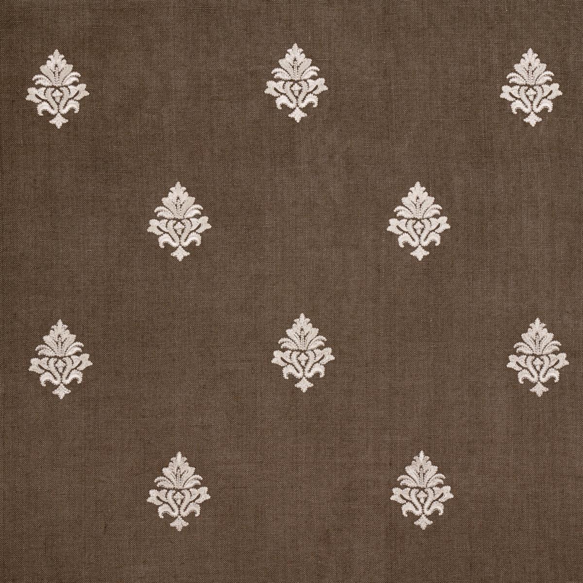 Lorenzo Embroidery COFFEE BEAN