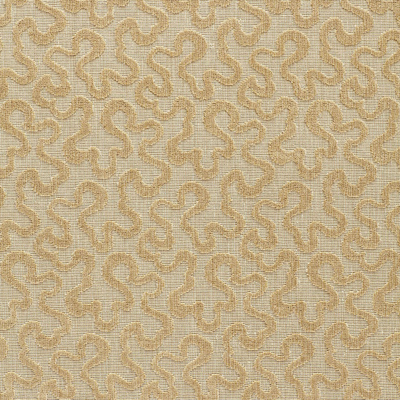 Schumacher VERMICELLI VELVET CAMEL Fabric | Atlanta Fabrics