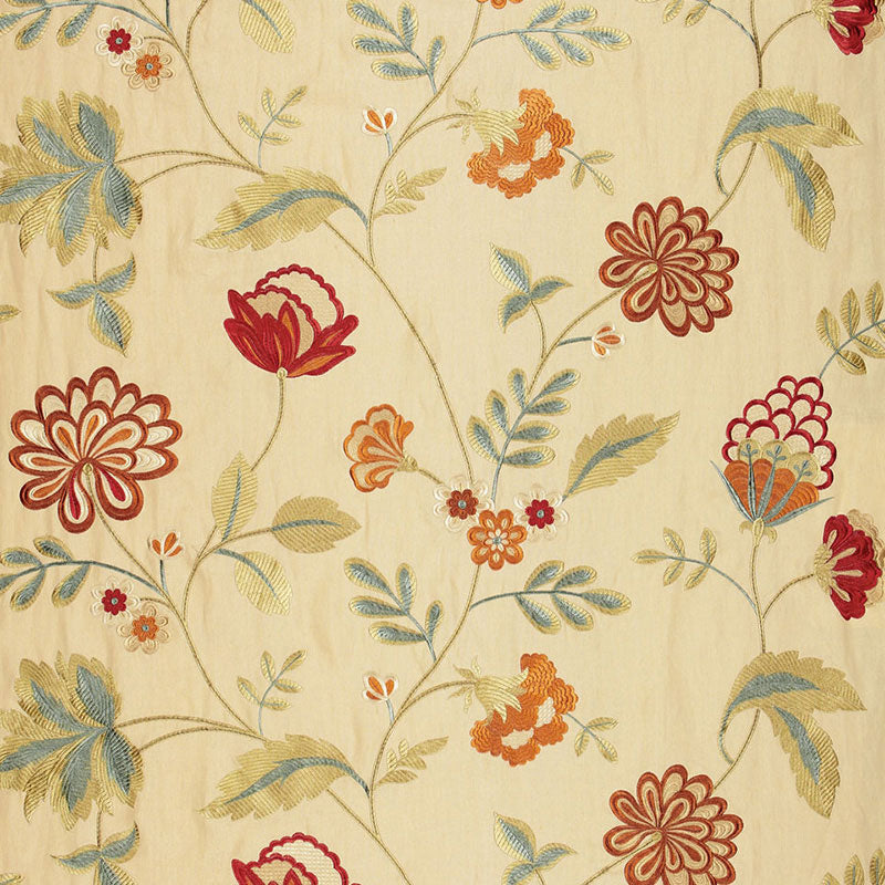 Palampore Embroidery BISCUIT