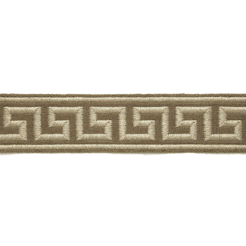 SCHUMACHER Dominique Linen Tape GREIGE TRIM | Atlanta Fabrics