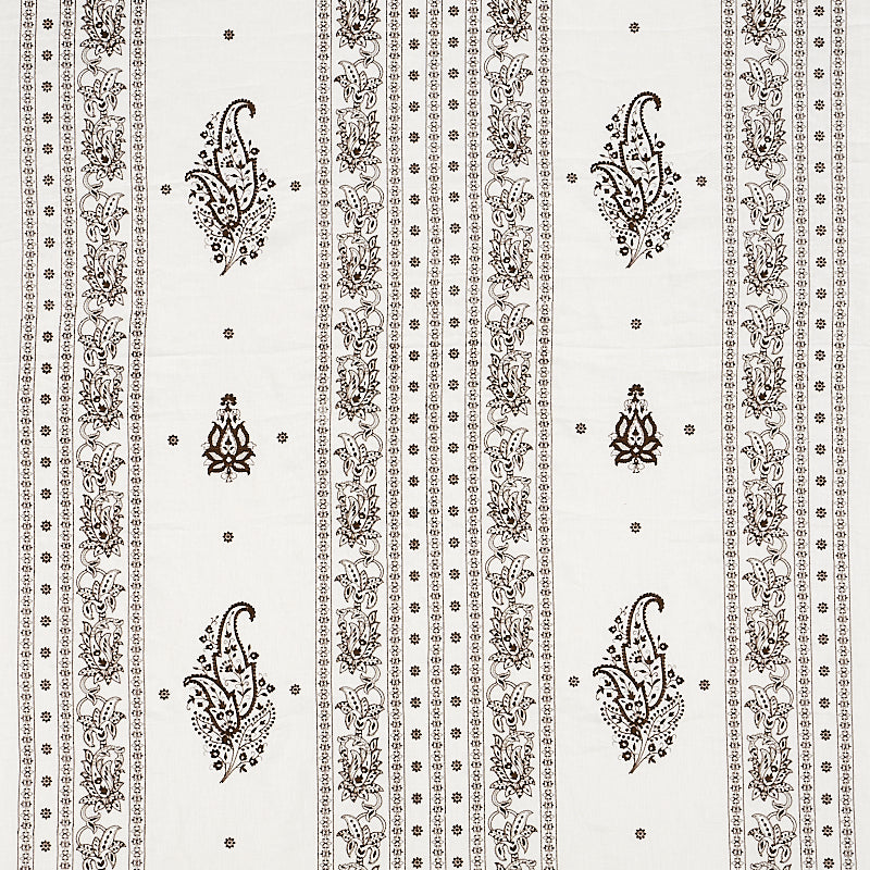 JAIPUR LINEN EMBROIDERY BROWN