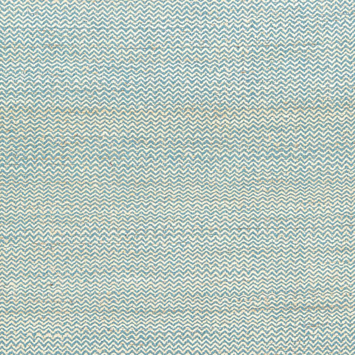 SCHUMACHER ALHAMBRA WEAVE SKY / IVORY FABRIC | Atlanta Fabrics