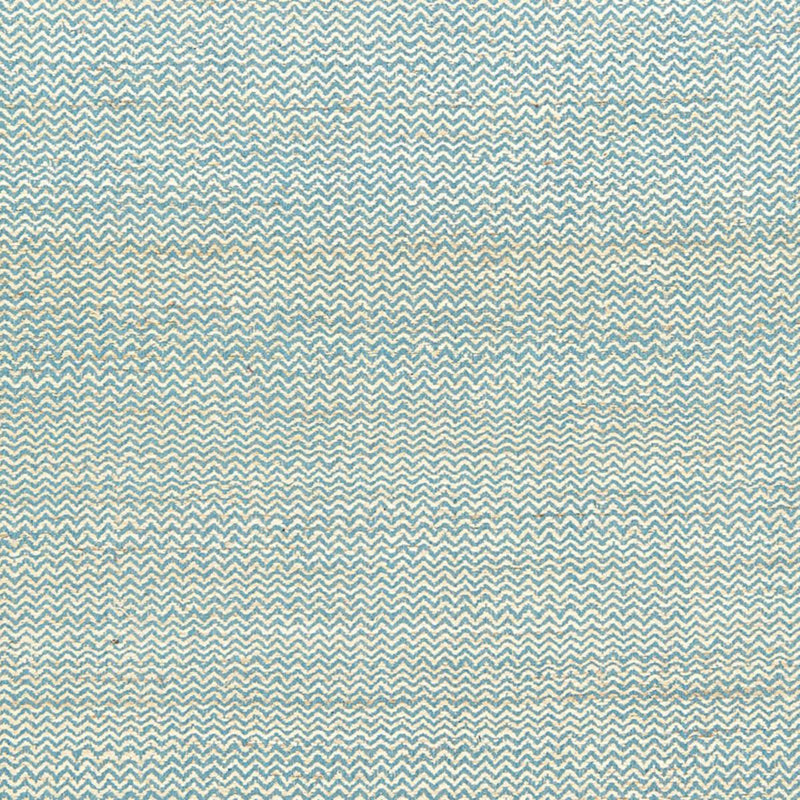 SCHUMACHER ALHAMBRA WEAVE SKY / IVORY FABRIC | Atlanta Fabrics