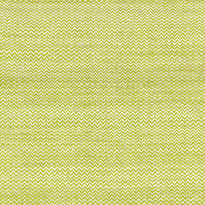 SCHUMACHER ALHAMBRA WEAVE LIME / IVORY FABRIC | Atlanta Fabrics