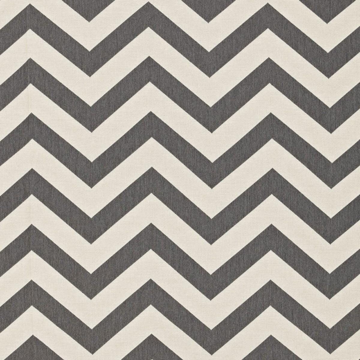 Schumacher ANTIBES CHEVRON OXFORD GREY Fabric | Atlanta Fabrics