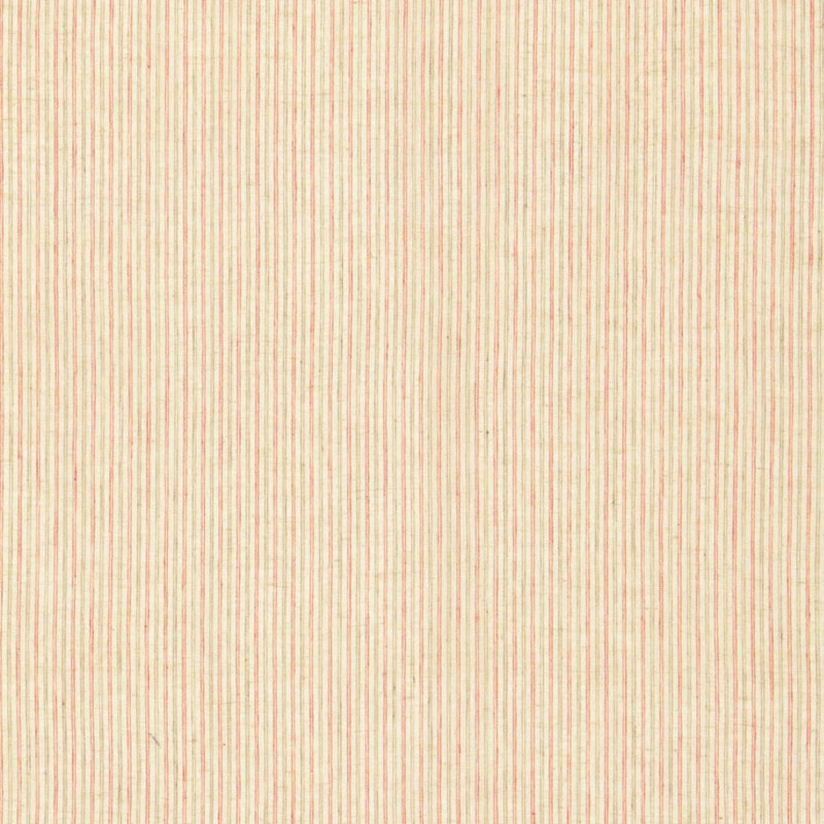 MACKAY LINEN STRIPE SHEER RED EARTH