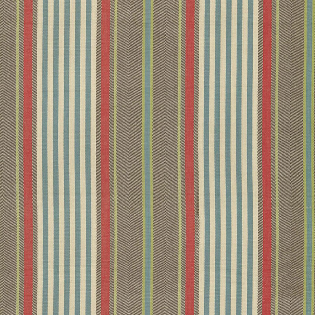 MINZER COTTON STRIPE RED EARTH