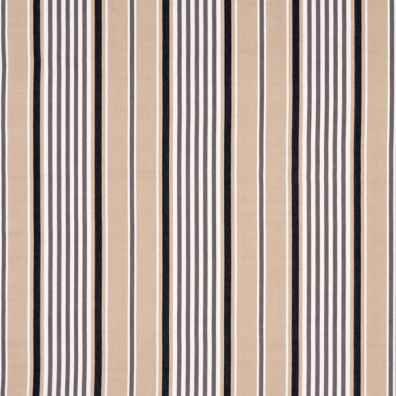 Schumacher MINZER COTTON STRIPE NEUTRAL Fabric | Atlanta Fabrics