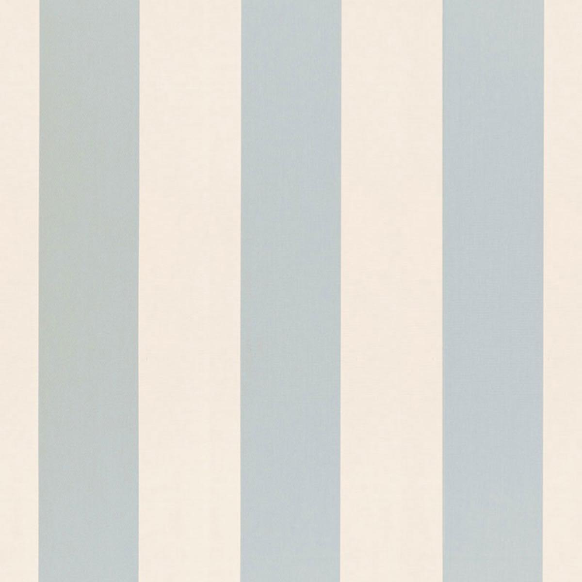 SCHUMACHER BEAUFORT AWNING STRIPE CIEL FABRIC | Atlanta Fabrics