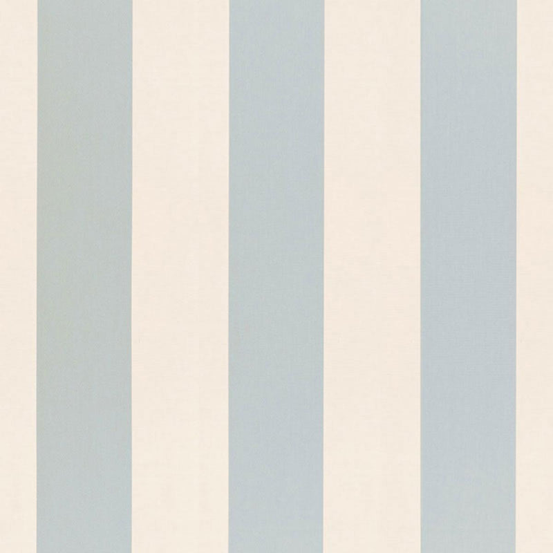SCHUMACHER BEAUFORT AWNING STRIPE CIEL FABRIC | Atlanta Fabrics