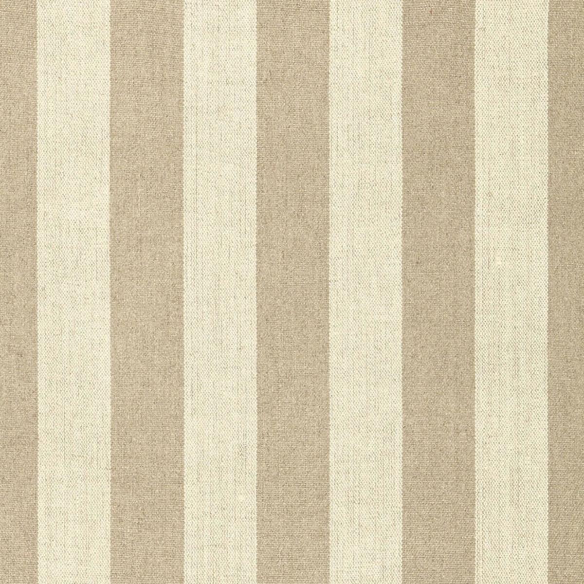SCHUMACHER AUGUSTIN LINEN STRIPE LINEN / SISAL FABRIC | Atlanta Fabrics