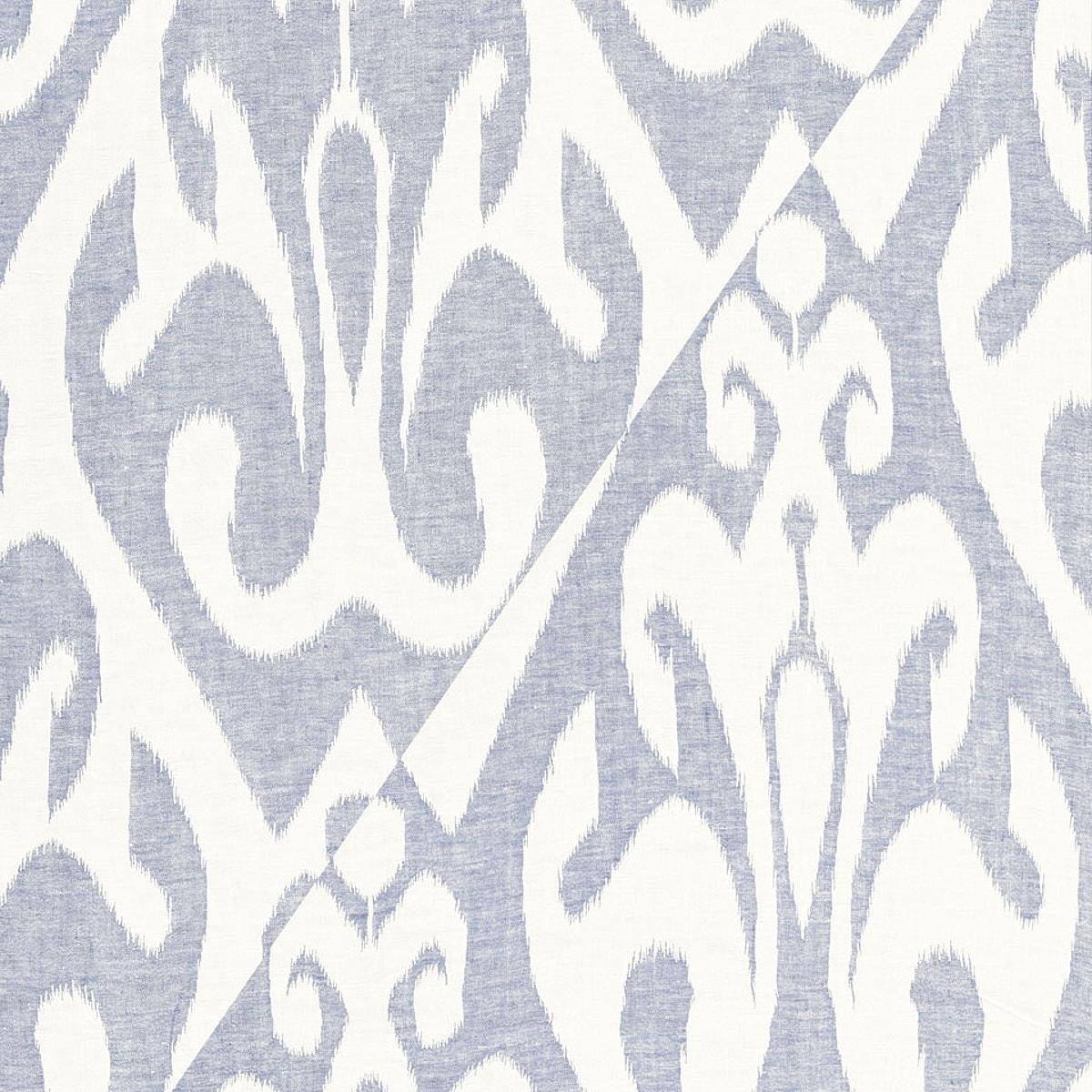 Schumacher TOKAT WEAVE INDIGO Fabric | Atlanta Fabrics