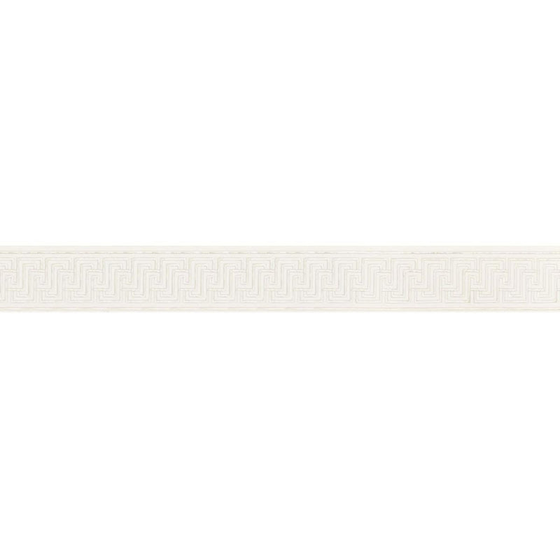 Schumacher LABYRINTH TAPE SILVER Trim | Atlanta Fabrics