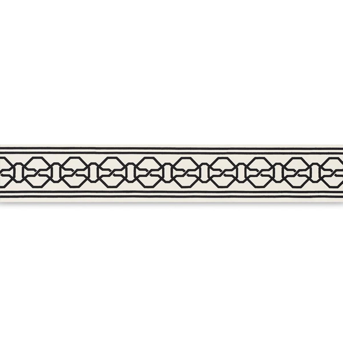 MALMAISON TAPE BLACK ON IVORY