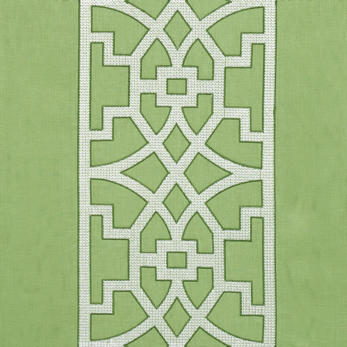 SCHUMACHER DON'T FRET LETTUCE FABRIC | Atlanta Fabrics